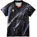 VICTAS (ヴィクタス) 卓球 ゲームシャツ・パンツ V-OGS418 【グレー】 512406 1100 ゲームウェア ゲームシャツ メンズ・レディース ...