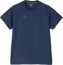 VICTAS (ヴィクタス) 卓球 Tシャツ V-TS508 【ネイビー】 532501 6000 半袖Tシャツ Tシャツ メンズ・レディース 男性用・女性用 ...