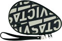 VICTAS (ヴィクタス) 卓球 ケース プリンテッドラウンドラケットケース 【ブラック】 672111 1000 ケース ケース メンズ・レディース 男性用...