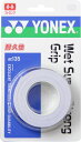 YONEX(ヨネックス) テニス ウェットスーパーストロンググリップ(3本入) 【ホワイト】 メンズ・レディース AC135 011 {NP}