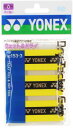 YONEX(ヨネックス) テニス ドライタッキーグリップ(3本入) 【フラッシュイエロー】 メンズ・レディース AC1533 557 {NP}