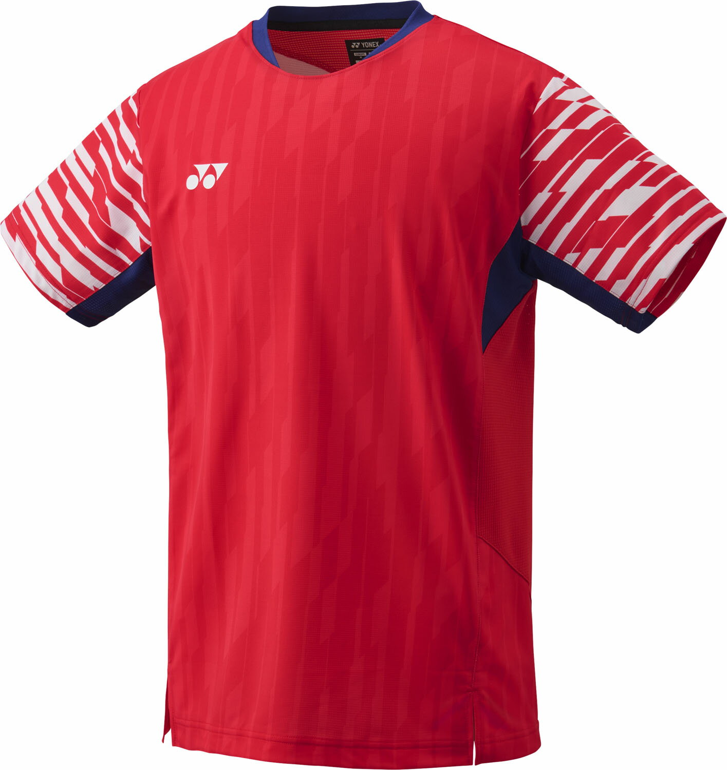YONEX （ヨネックス） バドミントン ゲームシャツ・パンツ メンズゲームシャツ 【クリアーレッド】 10644 459 ゲームシャツメンズ ショートスリーブ メンズ 男性用 レッド 赤 25FW {NP}