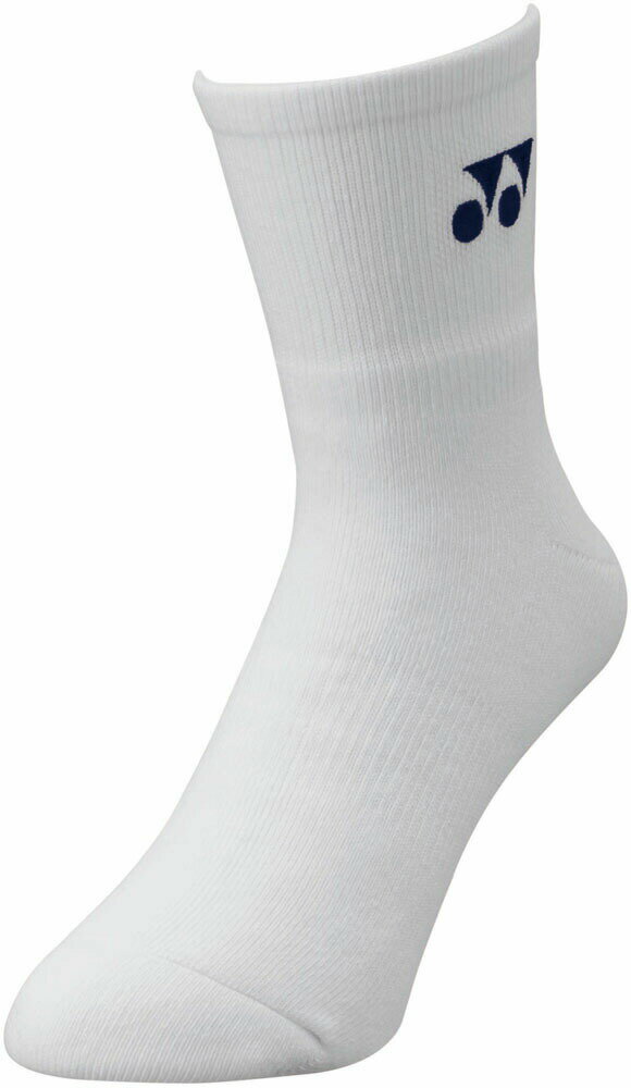 YONEX （ヨネックス） テニス ソックス ハーフソックス L サイズ (28 ～ 30CM) 【ホワイト】 19122L 11 ソックス メンズ 男性用 白 9999 {NP}