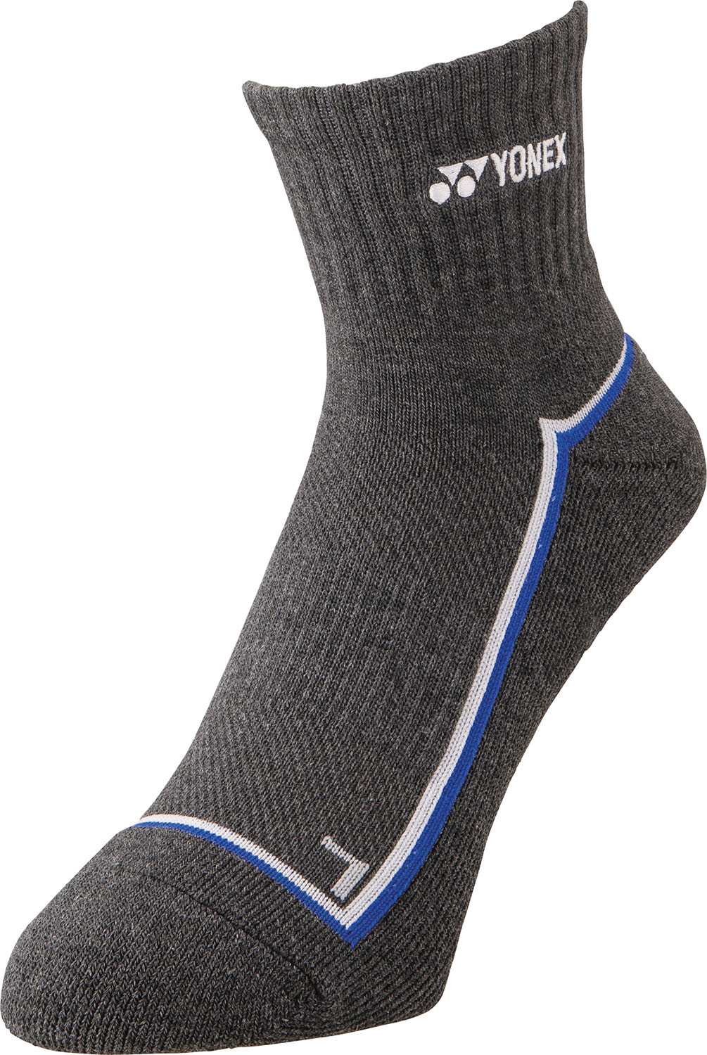 YONEX （ヨネックス） テニス 靴下 メンズアンクルソックス 【グレーモク】 19238 275 アンクル丈ソックス ソックス メンズ 男性用 グレー 灰 25SS {NP}