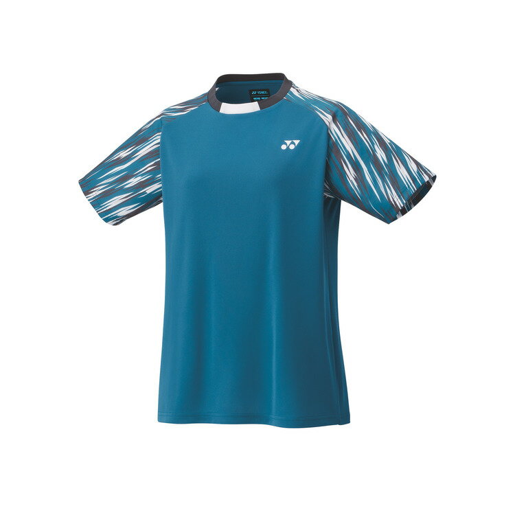 YONEX （ヨネックス） テニス Tシャツ ジュニアゲームシャツ 【ティールブルー】 20895J 817 ゲームシャツ　JR ショートスリーブ ジュニア・キッズ 子供用 ブルー 青 2025 {NP}