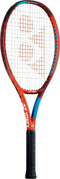 YONEX（ヨネックス） テニス 硬式テニスラケット Vコア 26 ＜ガット張り上げ済み＞ 【タンゴレッド】 06VC26G 587 ジュニア・キッズ 子供用 赤 21 {SK}