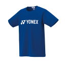 YONEX（ヨネックス） テニス Tシャツ 半袖＜ショートスリーブ＞ ジュニアドライTシャツ 【ミッドナイトネイビー】 16501J 472 ジュニア・キッズ 子供用 青 21 {NP}