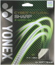 YONEX(ヨネックス) テニス ガット・ストリング ソフト用 サイバーナチュラル シャープ オールラウンド 【ホワイト】 CSG550SP 011 メンズ・レ...