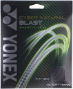 YONEX(ヨネックス) テニス ガット・ストリング ソフト用 サイバーナチュラル ブラスト オールラウンド 【ブラック】 CSG650BL 007 メンズ・レ...