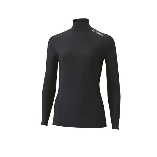 YONEX(ヨネックス) テニス インナーウェア Tシャツ 長袖<ロングスリーブ> ウィメンズハイネック長袖シャツ 【ブラック】 STBF1515 007 レディース 女性用 黒 21 {NP} YONEX(ヨネックス) テニス インナーウェア Tシャツ 長袖<ロングスリーブ> ウィメンズハイネック長袖シャツ 【ブラック】 STBF1515 007 レディース 女性用 黒 21 {NP}