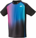 YONEX (ヨネックス) テニス ゲームシャツ・パンツ ユニゲームシャツ(フィットスタイル) 【ブラック】 10599 007 トレーニングシャツ ゲームウェ...