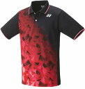 YONEX (ヨネックス) テニス ゲームシャツ・パンツ ユニゲームシャツ 【ブラック】 10601 007 トレーニングシャツ ゲームウェア トップス ユニセ...