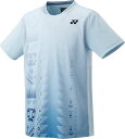 YONEX (ヨネックス) テニス ゲームシャツ・パンツ ユニゲームシャツ(フィットスタイル) 【アクアブルー】 10609 111 トレーニングシャツ ゲーム...