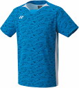 YONEX (ヨネックス) テニス ゲームシャツ・パンツ メンズゲームシャツ(フィットスタイル) 【ブルー】 10613 002 トレーニングシャツ ゲームウェ...
