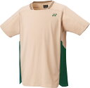 YONEX (ヨネックス) テニス ゲームシャツ・パンツ ユニゲームシャツ 【ピンクベージュ】 10627 630 トレーニングシャツ ゲームウェア トップス ...