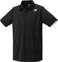 YONEX (ヨネックス) テニス ゲームシャツ・パンツ ユニゲームシャツ 【ブラック】 10653 007 トレーニングシャツ ゲームウェア トップス ユニセ...