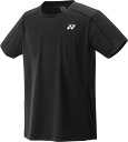 YONEX (ヨネックス) テニス ゲームシャツ・パンツ ユニゲームシャツ(フィットスタイル) 【ブラック】 10670 007 トレーニングシャツ ゲームウェ...