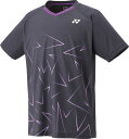 YONEX (ヨネックス) テニス ゲームシャツ・パンツ ユニゲームシャツ 【アイアングレー】 10673 405 トレーニングシャツ ゲームウェア トップス ...