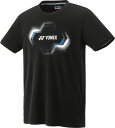 YONEX (ヨネックス) テニス Tシャツ ユニドライTシャツ(フィットスタイル) 【ブラック】 16806 007 半袖Tシャツ ハーフTシャツ ユニセック...