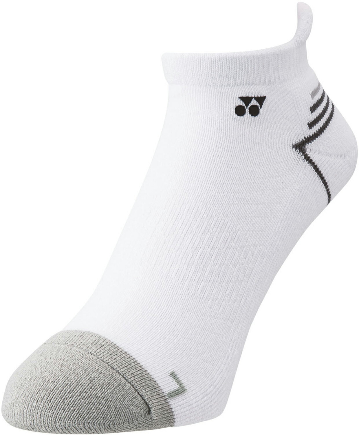 YONEX （ヨネックス） テニス ソックス メンズスニーカーインソックス 【スレートブラック】 19216 833 ソックス 靴下 メンズ 男性用 ホワイト 白 24SS {NP}