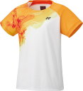 YONEX (ヨネックス) テニス ゲームシャツ・パンツ ウィメンズゲームシャツ 【ホワイト】 20817 011 トレーニングシャツ ゲームウェア トップス ...