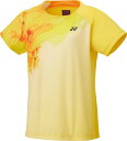 YONEX (ヨネックス) テニス ゲームシャツ・パンツ ウィメンズゲームシャツ 【ライトイエロー】 20817 279 トレーニングシャツ ゲームウェア トッ...