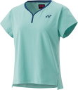 YONEX (ヨネックス) テニス ゲームシャツ・パンツ ウィメンズゲームシャツ 【クリアーミント】 20837 602 トレーニングシャツ ゲームウェア トップス レディース 女性用 グリーン 緑 25SS {NP}