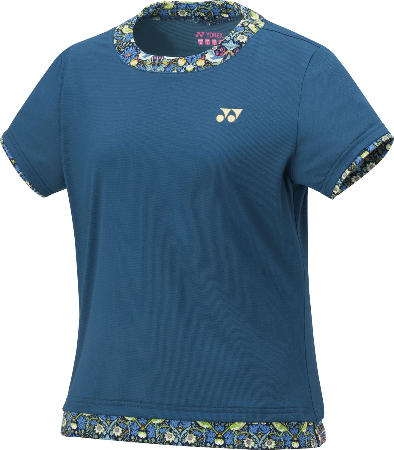 YONEX （ヨネックス） テニス ゲームシャツ・パンツ ウィメンズゲームシャツ 【ナイトスカイ】 20902 609 トレーニングシャツ ゲームウェア トップス レディース 女性用 ブルー 青 25SS {NP}