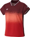 YONEX (ヨネックス) テニス ゲームシャツ・パンツ ウィメンズゲームシャツ 【コーラル】 20914 601 トレーニングシャツ ゲームウェア トップス レディース 女性用 レッド 赤 24FW {NP}