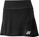 YONEX (ヨネックス) テニス スラックス・スカート ウィメンズスカート(インナースパッツ付) 【ブラック】 26153 007 スラックス・スカート スカート レディース 女性用 ブラック 黒 25SS {NP}