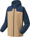YONEX (ヨネックス) テニス トレーニングウェア ユニウォームアップパーカー 【サンドベージュ】 50150 194 WUPニットジャケット パーカー ユ...