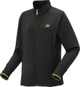 YONEX (ヨネックス) テニス トレーニングウェア ウィメンズニットウォームアップシャツ 【ブラック】 57087 007 トレーニングシャツ ジャケット ...