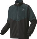 YONEX (ヨネックス) テニス ウインドウェア ユニ裏地付ウィンドウォーマーシャツ 【ブラック】 70099 007 ウォーマージャケット ジャケット ユニ...