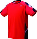 YONEX (ヨネックス) テニス ゲームシャツ・パンツ ユニゲームシャツ(フィットスタイル) 【サンセットレッド】 10676 496 ゲームシャツ ゲームシ...