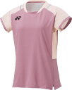 YONEX (ヨネックス) テニス ゲームシャツ・パンツ ウィメンズゲームシャツ 【パールローズ】 20845 307 ゲームシャツウィメンズ ゲームシャツ レ...