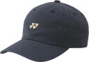 YONEX (ヨネックス) テニス 帽子 ユニキャップ 【ネイビーブルー】 40128 019 CAP 帽子 メンズ・レディース 男性用・女性用 ネイビー 紺 25SS {SK}