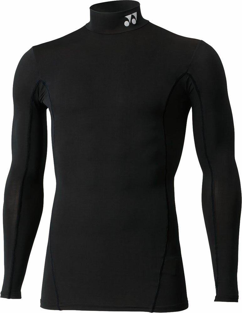 YONEX （ヨネックス） ボディーケア Tシャツ ハイネック長袖シャツ STB−F1008 【ブラック/ブラック】 STBF1008 243 半袖Tシャツ メンズ・レディース 男性用・女性用 ブラック 黒 黒 23 {NP}