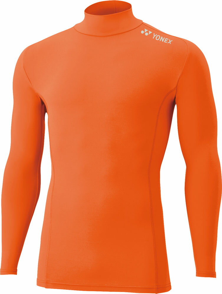 YONEX （ヨネックス） ボディーケア ゲームシャツ・パンツ ジュニアハイネック長袖シャツ 【オレンジ】 STBF1015J 5 ストレッチシャツ ジュニア・キッズ 子供用 オレンジ 橙 22 {NP}