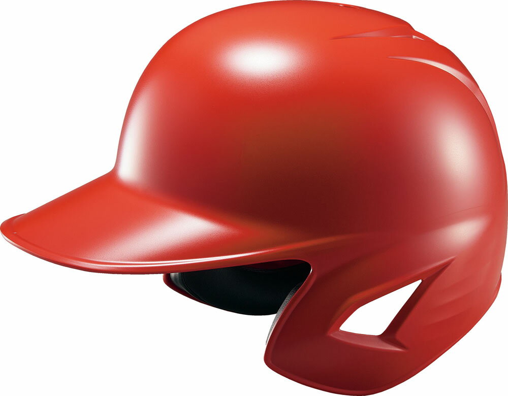 ZETT （ゼット） 野球 ソフトボール ヘルメット 軟式 ヘルメット 打者用ヘルメット メンズ・レディース 男性用・女性用 【レッド】 赤 BHL380-6400 ｛SK｝