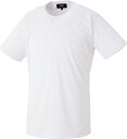ZETT (ゼット) 野球 ソフトボール ユニフォーム・練習着・Tシャツ ベースボールTシャツ プルオーバーベースボールシャツ メンズ・レディース 男性用・女性用 【ホワイト】 白 BOT721-1100 {NP}(4)