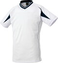 ZETT (ゼット) 野球 ソフトボール ユニフォーム・練習着・Tシャツ Vネックベースボールシャツ ベースボールTシャツ メンズ・レディース 男性用・女性用 ...