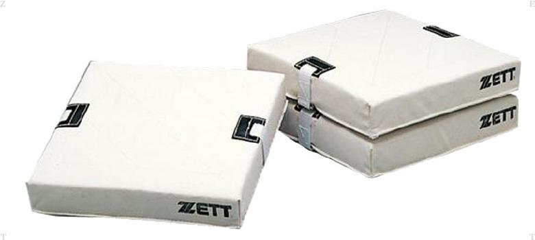 ZETT（ゼット） 野球　ソフトボール ベース・プレート 軟式用フトンベース （3枚） 【ホワイト】 ZBV11 19FW {140}