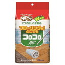 コロコロといえばこれ！2つの「困った」を解消。フローリングでスイスイ。商品の特長 〇カーペットについた髪の毛、ペットの毛、ホコリ、花粉、ダニ等の汚れを強い接着力でとります。〇床に貼り付く、固形ゴミがとれない、といった2つの困ったを解消します。〇強弱の「ダブル粘着加工」でフローリングではスイスイ、カーペットではグイグイとゴミをとります。〇特殊ミシン目で位置を少しずつずらしていますので切りやすく最後まで変形せず、ガタつきなく使えます。〇矢印印刷が転がす方向を示します。※逆方向に転がすとテープがめくれます。〇ドライエッジでテープの端は粘着加工しておりません。だからめくりやすく、手が汚れません。〇他社共通サイズの幅160mm×45巻芯内径38mm。〇「コロコロ&#174;」は株式会社ニトムズの登録商標です。商品サイズ テープ ：幅160mm×45周巻（1個あたり）入数　：2巻セット 品質表示 紙粘着剤　：合成ゴム系 使用上の注意●本来の用途以外には使用しないでください。●プラスチックやステンレス板などには「のり残し」する場合があります。対象面の隅で一度ご確認してからご使用ください。●テープの保管は高温多湿の所や、直射日光を避けてください。●油分、水分を含んだ食品などは取れない場合があります。●カーペットを傷めないよう工夫いたしておりますが、絹、毛足の長い絨毯（約20mm以上）などにはご使用にならないでください。●繊維の抜けやすい特殊なカーペットなどへの使用もお避け下さい。●テープは矢印方向に転がしてください。逆回転すると床に貼りつく恐れがあります。備考 日本製　MADE IN JAPAN 一部商品が他店舗との共通在庫のため、最新在庫が反映されていない場合がございます。 一時的な在庫切れの場合は、追って納期をご連絡いたします。 PCディスプレイの性質上、実際の色と異なって見える場合がございますので予めご了承ください。 本製品のデザイン・仕様等はリニューアルに伴い予告なく変更する場合があります。 現行品・リニューアル品と混在してお届けする場合がございます。 あらかじめご了承ください。 カーペット　ソファ　リビング　絨毯　じゅうたん　カーペット　畳　床　ゴミ　チリ　ちり　ほこり　ワンちゃん　犬　猫　髪の毛ペット　長い髪　ゴミ箱　収納　衛生　すっきり　片付け　節電　潔癖　A型　掃除　コロコロ　スペア　粘着　接着　すじ塗り　ミシンカット　ローラー　ロールクリーン　替　替え　糸くず　キャッチ　【0304】