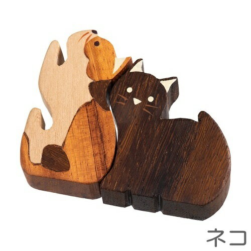 WOOD REST　木製のはしおき　pittari（ピッタリ）　ネコ　箸置き サンライフ