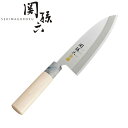 関孫六 銀寿ST 出刃165 出刃包丁(和包丁 片刃) 貝印 AK5063