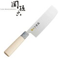 関孫六 銀寿ST 菜切165 菜切包丁(両刃) 貝印 AK5069