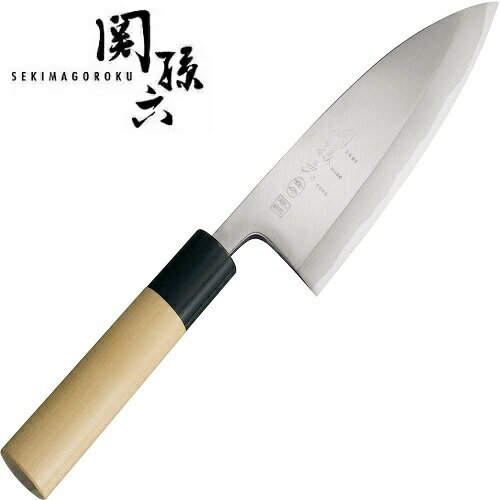 関孫六 金寿本鋼 出刃150 出刃包丁 和包丁 片刃 貝印 AK5216
