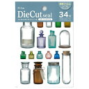 【在庫限りの大特価※←】スポット フィルムダイカットシール 34片 コラージュマテリアルデザイン 協和紙工