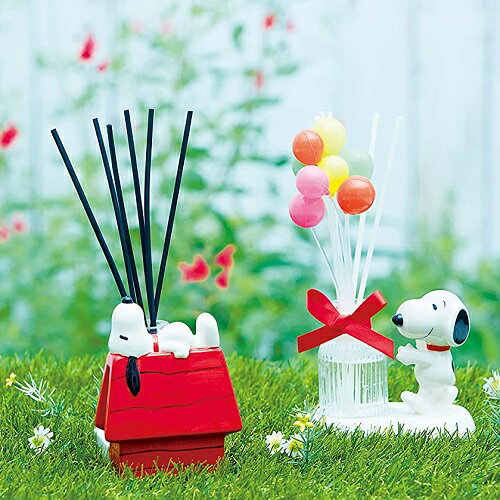 【在庫限り※←】CANDLE HOUSE　SNOOPY（スヌーピー）　リードディフューザー　カメヤマ