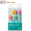 バルーンキャンドル 4本入 カメヤマ BCC
